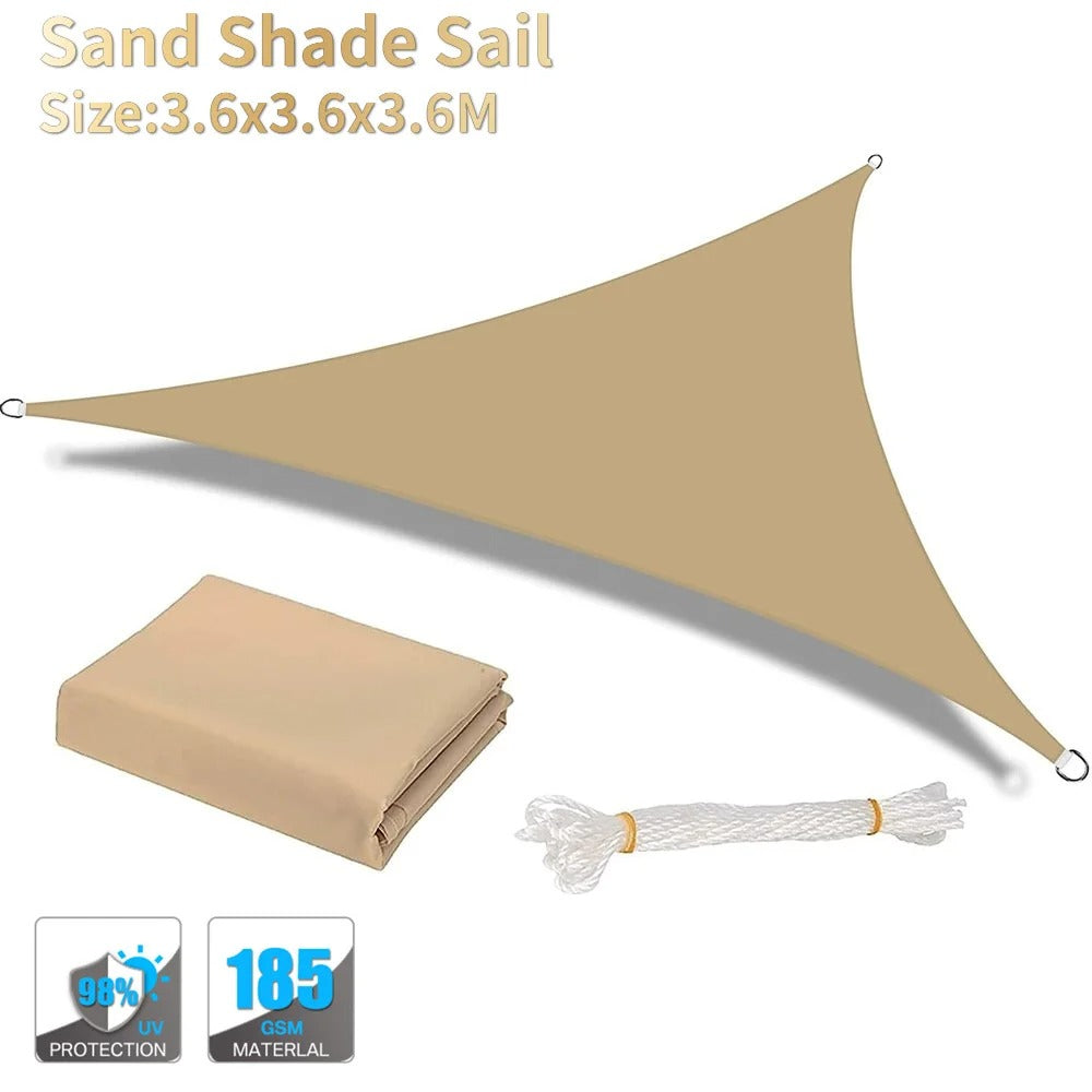 Toldo Vela Triangular 3.5 x 3.5 Mt