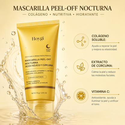 HOYGI ™ Mascarilla Nocturna Iluminadora