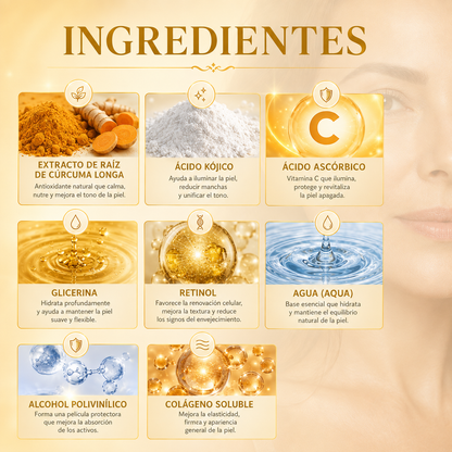 HOYGI ™ Mascarilla Nocturna Iluminadora