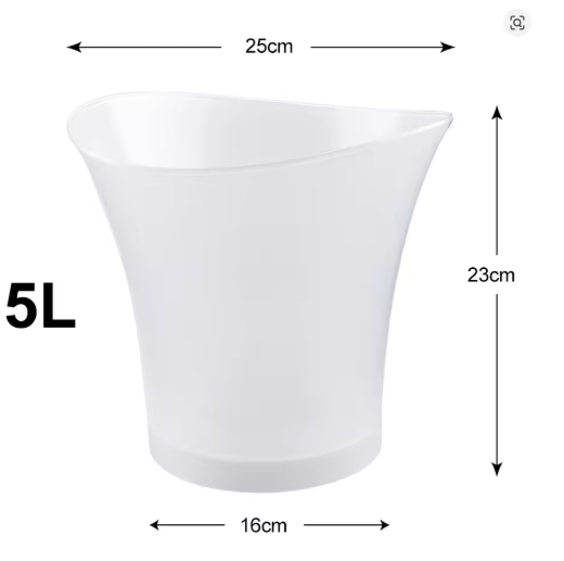 Cubeta de Hielo LED con Parlante Bluetooth – ¡La Estrella de tus Fiestas!