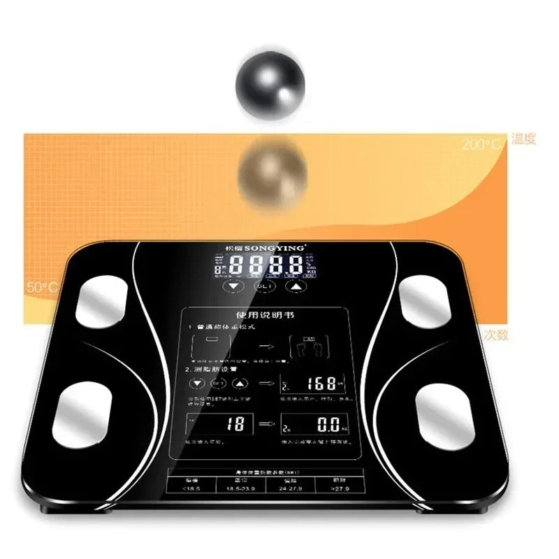 Balanza corporal inteligente con Bluetooth