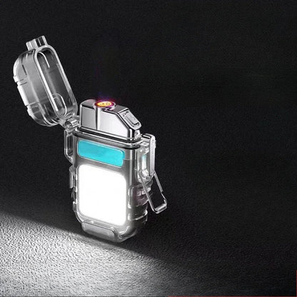 Mini Linterna LED Recargable + Encendedor Eléctrico