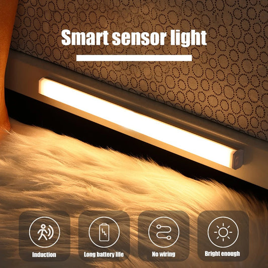 Barra de Luz LED Recargable con Sensor de Movimiento – Iluminación Inteligente y sin Complicaciones