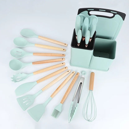 Set de utensilios de cocina 19 piezas.