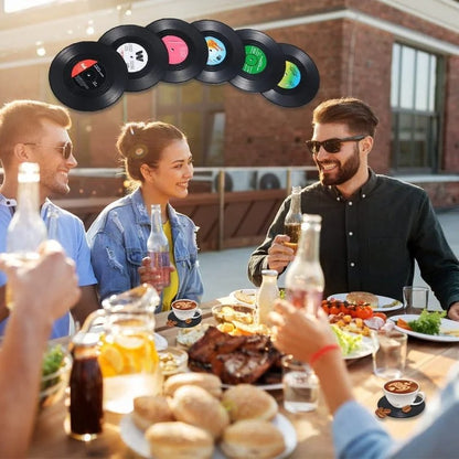 Portavasos forma de Vinilo