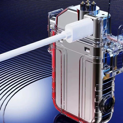 Mini Linterna LED Recargable + Encendedor Eléctrico