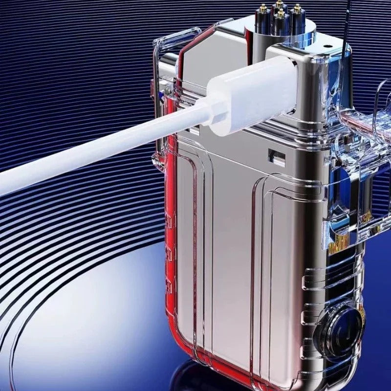 Mini Linterna LED Recargable + Encendedor Eléctrico