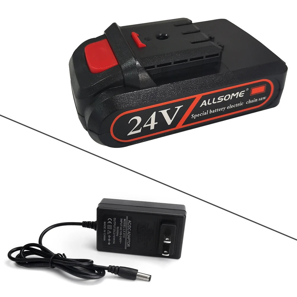 Motosierra Eléctrica de Mano para jardín.