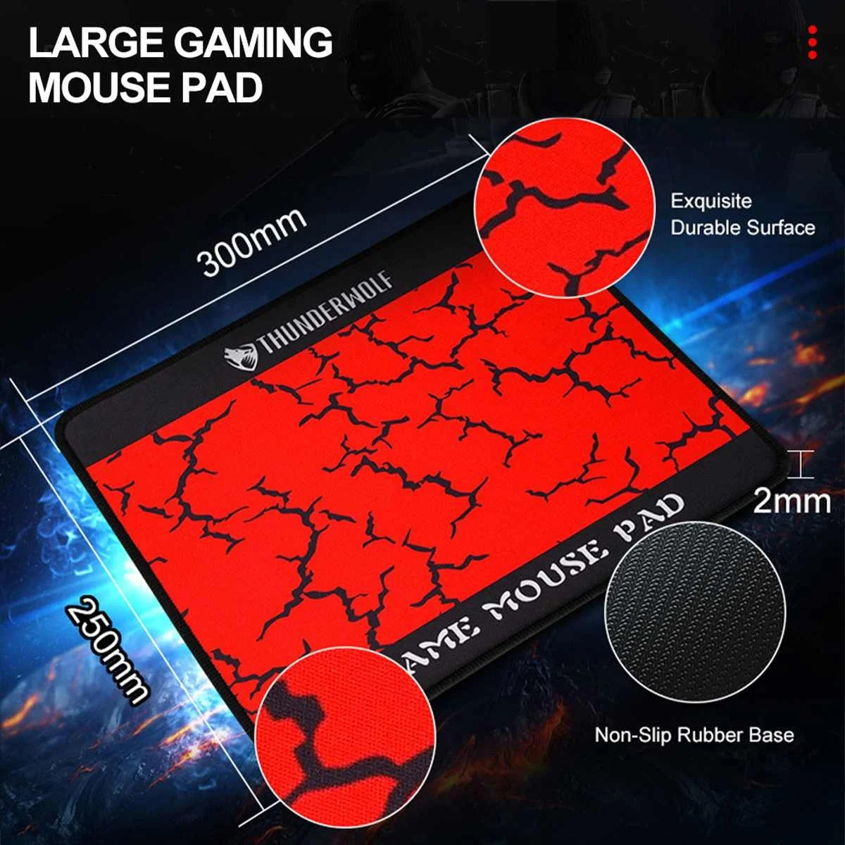 Kit Gamer Completo (Teclado, Mause, Mause Pad, Auriculares)