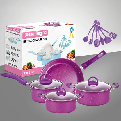 Set Juego Ollas Cocina Antiadherente