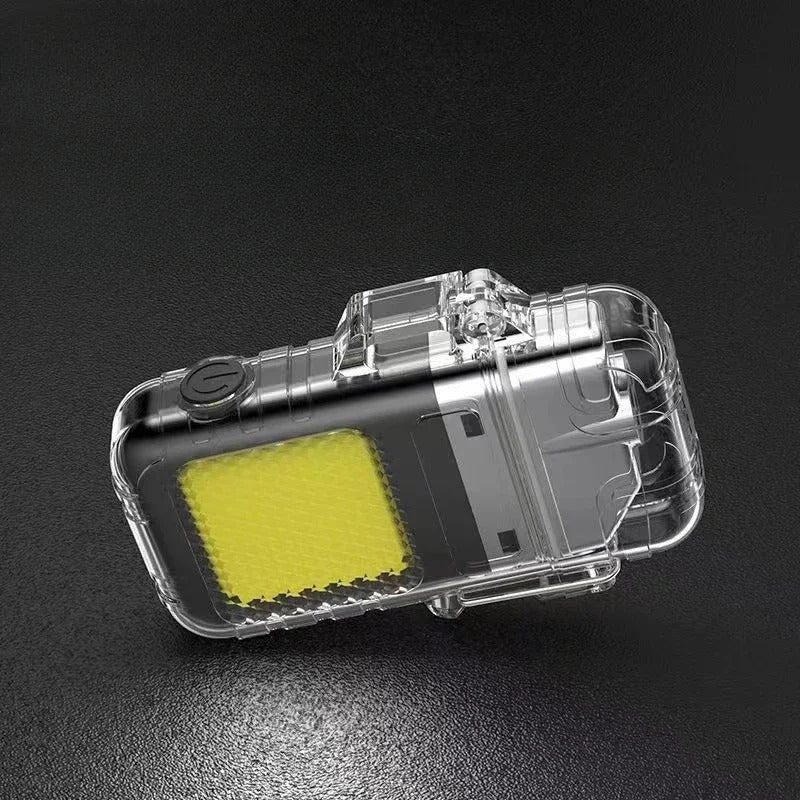 Mini Linterna LED Recargable + Encendedor Eléctrico