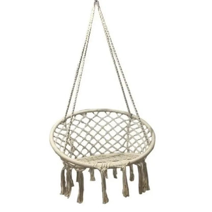 Silla Hamaca de Macramé – Tu Rincón de Relajación Perfecto