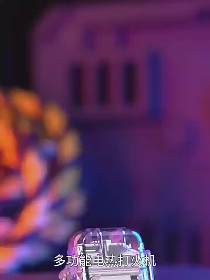 Mini Linterna LED Recargable + Encendedor Eléctrico