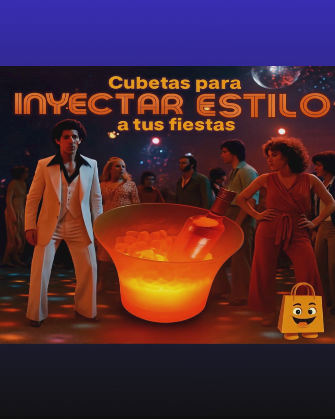 Cargar video: Cubeta de Hielo LED con Parlante Bluetooth – ¡La Estrella de tus Fiestas!