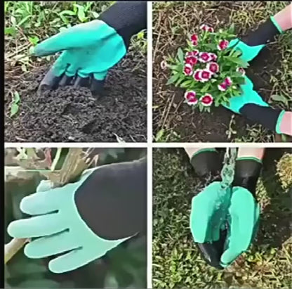 Guantes de Jardín con Garras