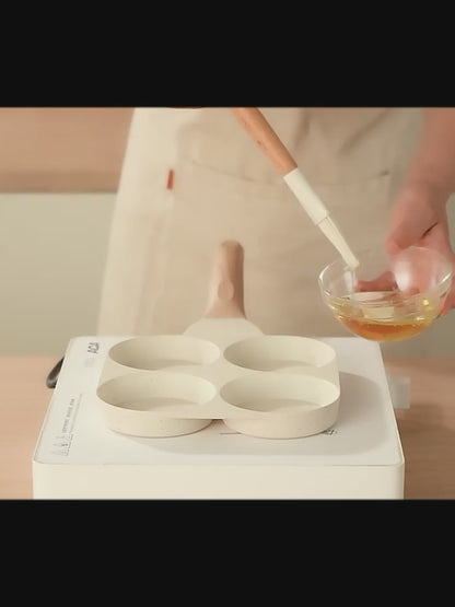 Sartén Antiadherente 4 Espacios Multiuso.