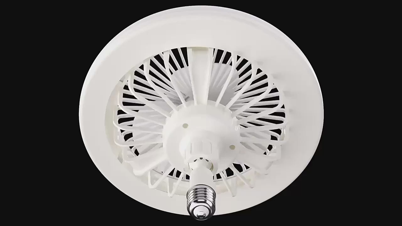 Cargar video: Ventilador Lampara de Techo LED Inteligente.